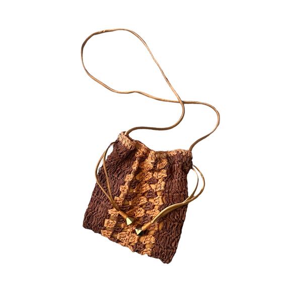 Free People NWOT Raffia Shoulder Bag - Picture 1 of 4